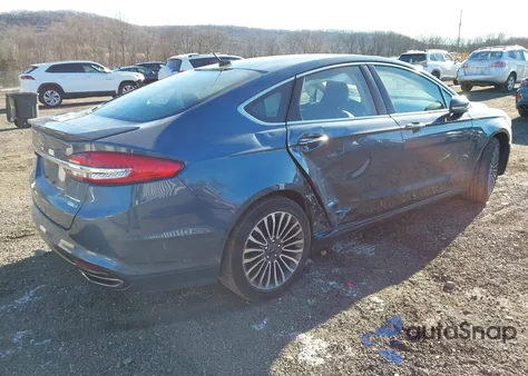 2018 Ford Fusion Titanium from USA, damaged, VIN 3FA6P0D95JR212379